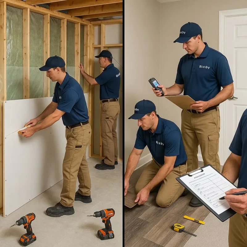 Repairs and Reconstruction process in Russell Springs, KY