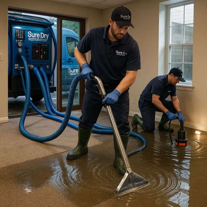Water Extraction and Removal process in Russell Springs, KY